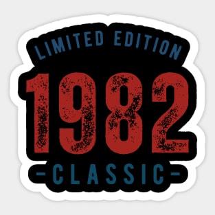 Limited Edition Classic 1982 Sticker